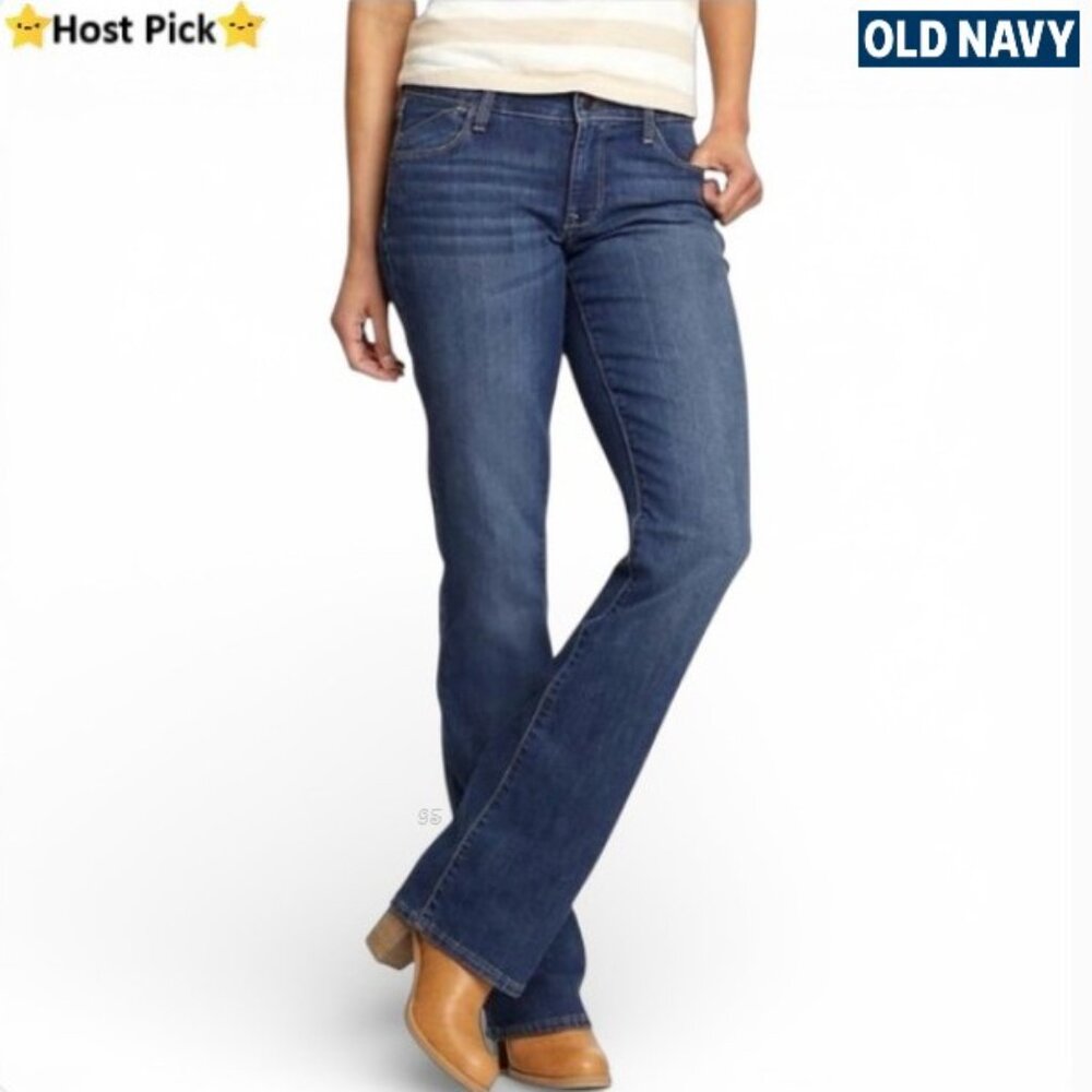 OLD NAVY The Sweetheart Mid-Rise Bootcut Jeans, Medium Wash Plus Size 20